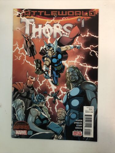 Secret Wars Battleworld Thors (2015) Complete Set