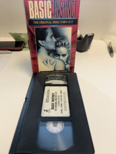 Basic Instinct (1994) Vhs Widescreen Original Directors Cut) | Michael Douglas