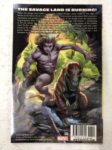 Ka-Zar The Burning Season By Paul Jenkins (2011) TPB Marvel Comics