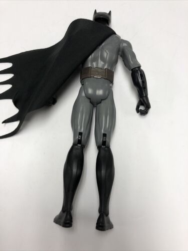 12 Inch Batman Justice League Action Black Grey Suit 2016 Mattel