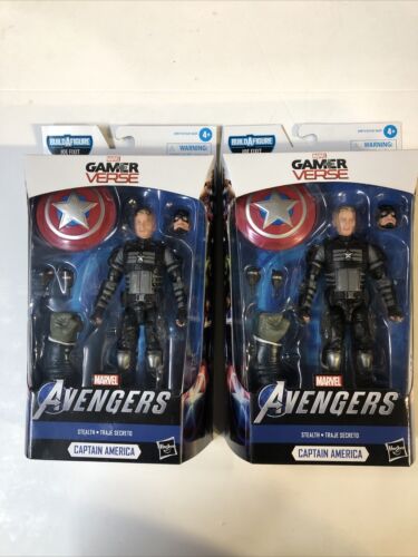 Captain America • Avengers (2020) Stealth TRAJE Secreto • Hasbro • 4+ Years