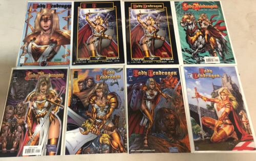 Lady Pendragon (VF/NM) Image Comics  (1999) Set Lot