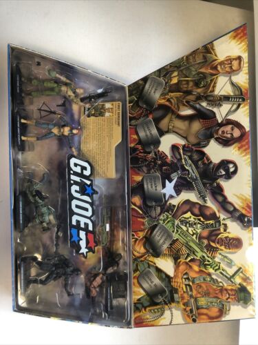 Gi Joe 25th Anniversary Box Set (2007) Hasbro  Duke Scarlett Snake Eyes