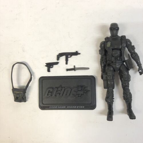 GI Joe Snake Eyes 25th Anniversary Action Figure C9+ v28 2007 Complete Mint