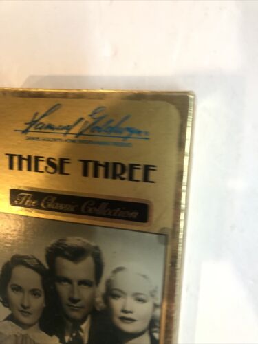 These Three (VHS 1985) Miriam Hopkins • Merle Oberon • Joel McCrea | Goldwyn