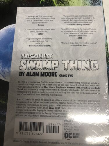 Absolute Swamp Thing Vol.2 (2021) DC HC Alan Moore