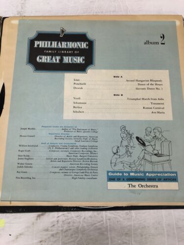 Philharmonic Family Library Of Great Music Vinyl  LP Album Box Set Volume 2