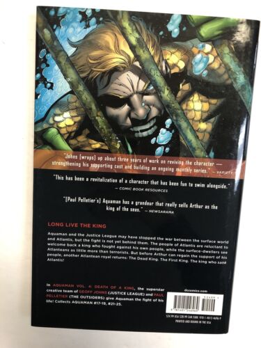 Aquaman Vol.4: Death Of A King (the New 52) Hardcover (2014) (NM) Geoff Johns