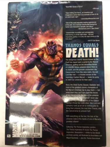 The Thanos Imperative (2011) HC Abnett•Lanning•Sepulveda•Walker