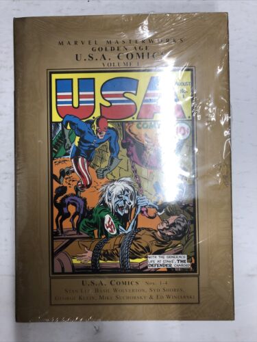 Marvel Masterworks Golden Age U.S.A. Comics Vol.1 By Stan Lee (2007) HC Sealed !