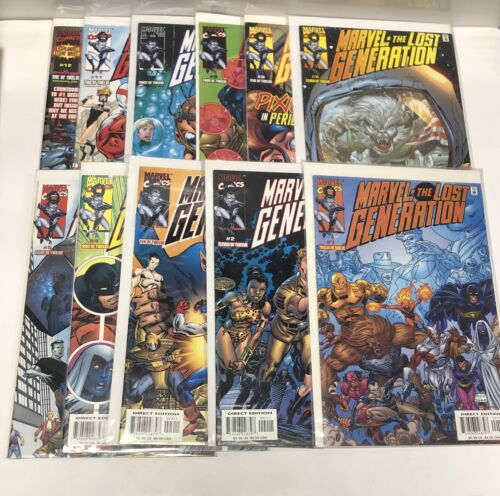 Marvel The Lost Generation (2001) Set Issues # 1-12 • Missing # 7 •Marvel Comics