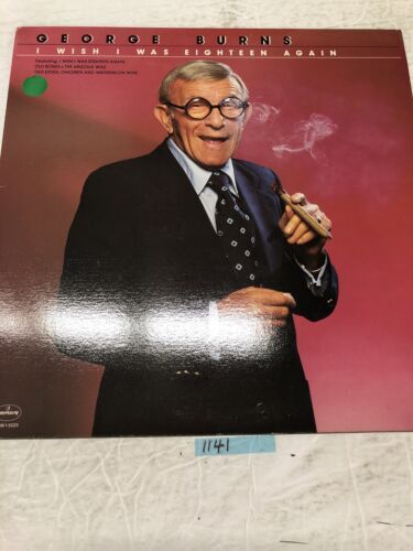 George Burns I Wish I Was Eighteen Again Vinyl  LP Album