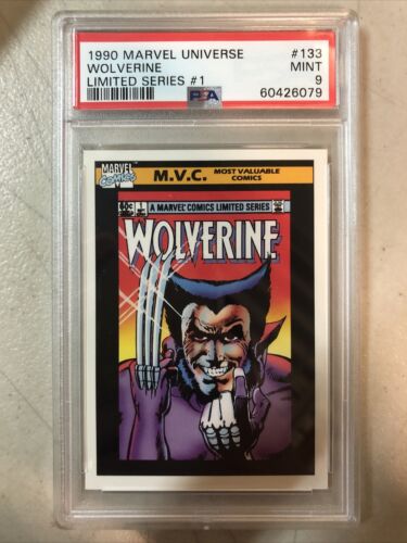 1990 Mavel Universe #133 Wolverine Limited Series #1 26079 Mint 9