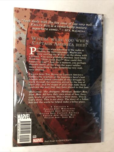 Captain America: Fallen Son | Death of HC Hardcover (2007) Jeph Loeb