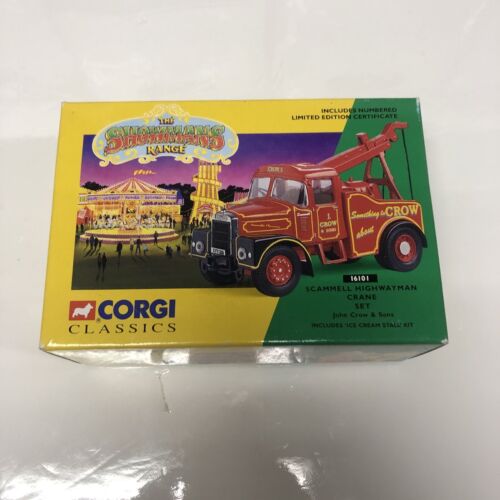 Corgi 1/50 • Scammell 16101 • Highwayman Crane Set • Showmans Range • John Crow