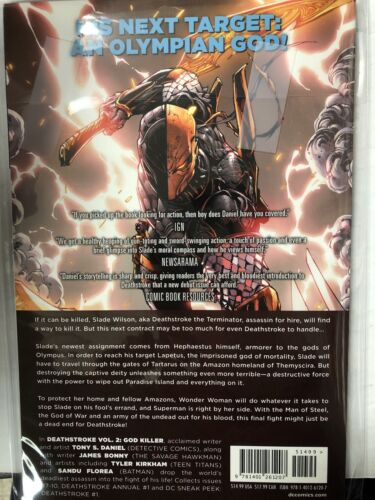 Deathstroke Vol.2: God Killer Tony S. Daniel DC Comics (2016) SC