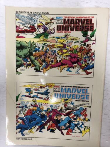 The Official Handbook Of The Marvel Universe Vol.1 Abomination.. (1989) Stan Lee