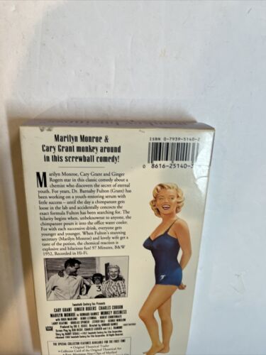 Monkey Business (VHS, 1992) Gary Grant • Ginger Rogers • Marilyn Monroe