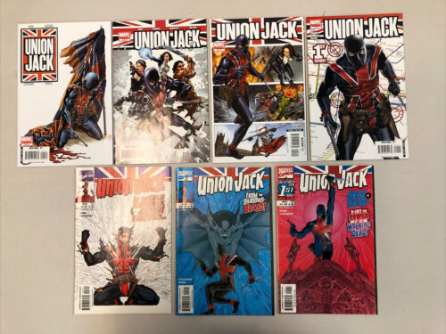 Union Jack (1998) #1-3; 2nd series (2006) #1-4 (VF+/NM) Complete Sets Marvel