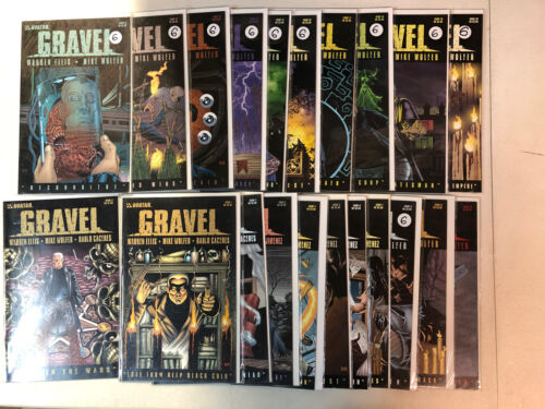 Gravel (2007) #1-20, Combat Magician #1-4 (VF/NM) Near Complete Run Set Avatar