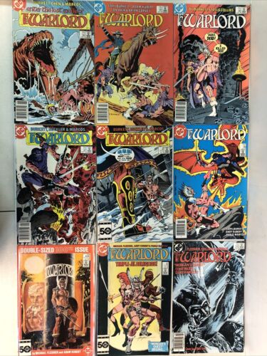 The Warlord (1982) Consequential Set # 58-133 & Annual # 1-6 (F/VF) DC Comics