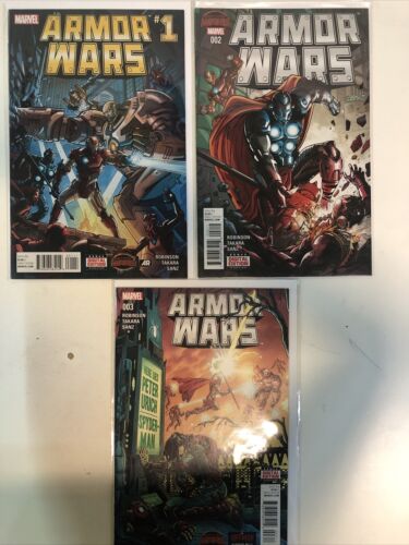 Armor Wars Secret Wars (2015) Complete Mini Set