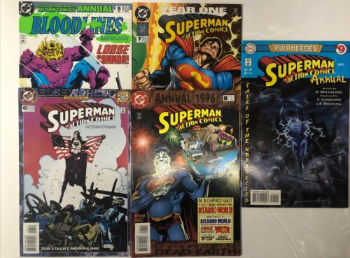 Superman In Action (1991) #701-885 + Annual (1993) #5-9 + #0 + One Million •