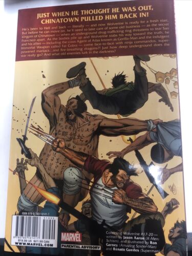 Wolverine Goodbye Chinatown (2012) Marvel TPB HC Jason Aaron