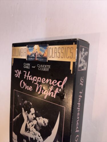 It Happened One Night (VHS, 1998, Closed Captioned)