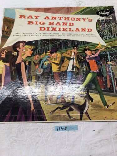 Ray Anthony’s Big Band Dixieland Vinyl  LP Album