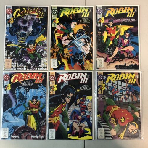 Robin III (1992) #1-6 + Variant Covers #1-6 (VF/NM) Set DC Comics