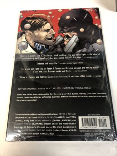 Batman & Robin Vol.5 The Big Burn (2014) DC Comics HC Mick Gray