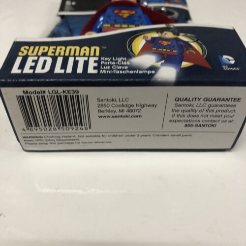 Superman Lef Lite • Keychain • DC Superheroes • Lego • DC Comics