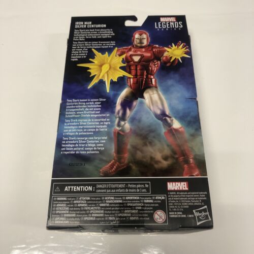 Hasbro • Marvel Legends • Iron Man • Silver Centurion 6 inch • Action Figure