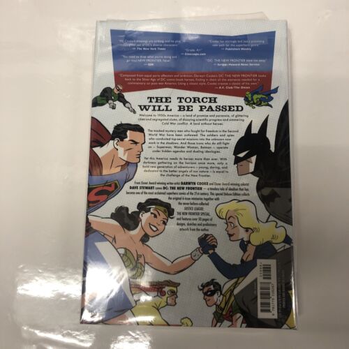 DC The New Frontier Deluxe Edition (2015) HC •DC Comics • Darwyn Cooke • Stewart