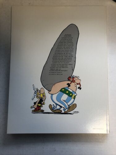 Asterix 9 Books Lot  (Soft Cover ) English  !  in spain in belgium in corsica