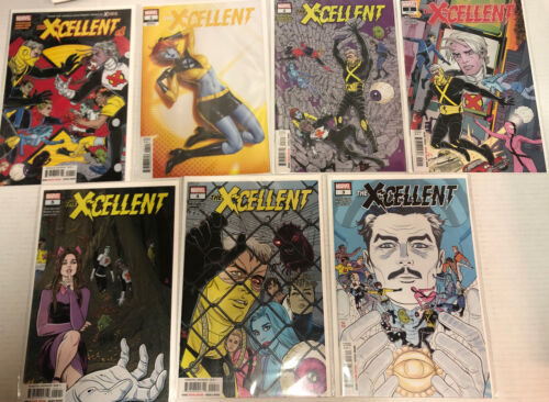 X-Force-Statix-X-Cellent(2001)#116-129/#1-26/#1-5 Doop&Variants VF/NM Set~Allred