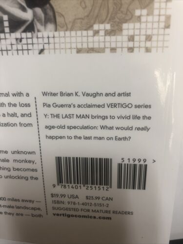 Y The Last Man Book 1 (2014) Vertigo TPB SC Brian Vaughan