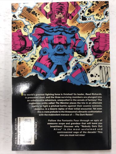 Fantastic Four: Nobody Gets Out Alive By Tom De Falco (1994) Marvel TPB SC