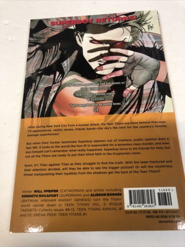 Teen Titans Vol.2 Rogue Targets  (2016) DC Comics TPB SC Alisson Borges