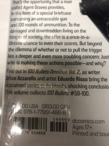 100 Bullets (2024) Omnibus Vol