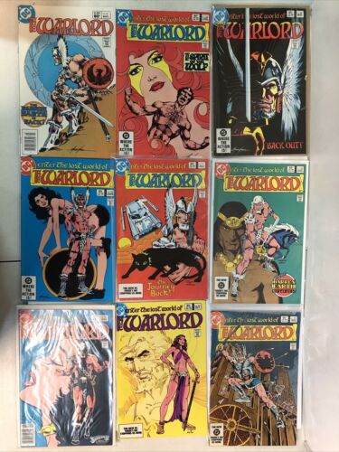 The Warlord (1982) Consequential Set # 58-133 & Annual # 1-6 (F/VF) DC Comics