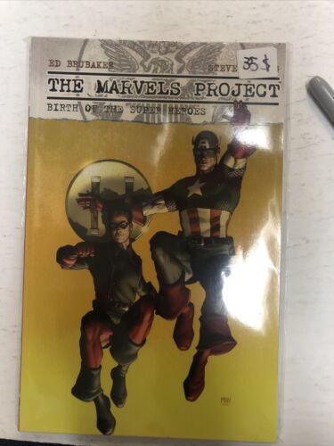 The Marvel Project Birth Of The Super Heroes (2011) Marvel TPB SC Ed Brubaker