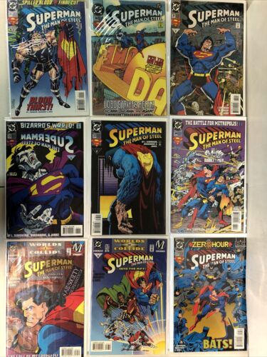 Superman The Man Of Steel (1991) Starter Set # 1-49 Missing # 17 (VF) DC Comics