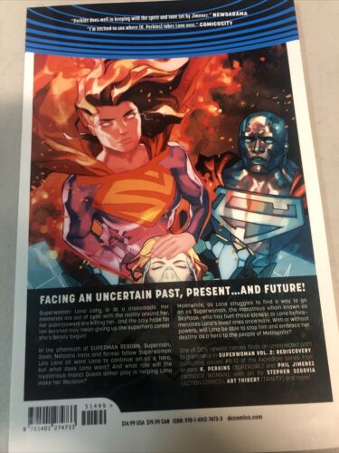 Superwoman Vol.2 Rediscovery  (2017) DC Comics  TPB SC Phil Jimenez