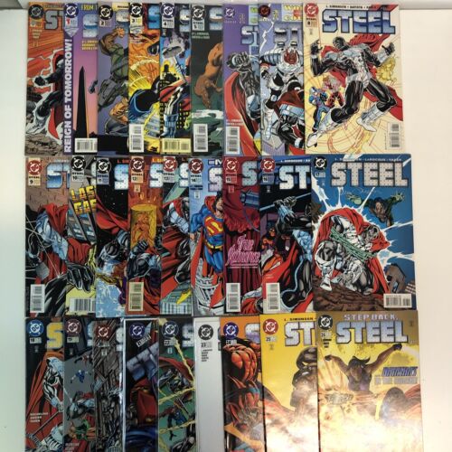 Steel (1994) Consequential Set # 0-1-52 & Annual 1-2 (VF/NM) Missing # 17-43-50