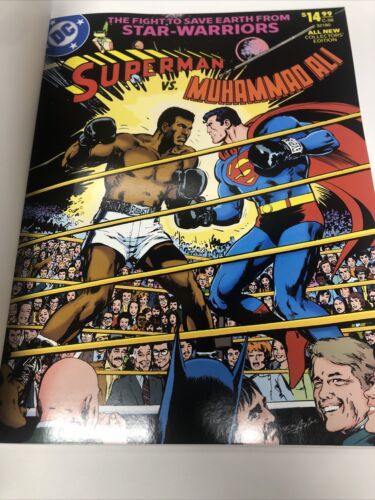 Superman Vs. Muhammad Ali (2024) Facsimile • Blank • Neal Adams • Denny O’Neil