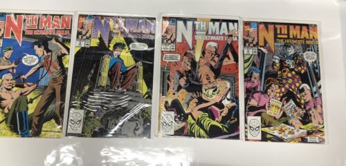 Nth Man The Ultimate Ninja (1989) Set Issue