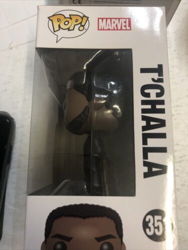 Funko Pop! Black Panther T'Challa With Black Robe Vinyl Figure