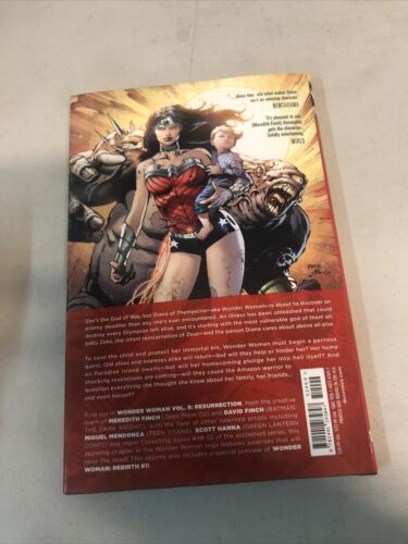 Wonder Woman Vol.9 Resurrections  (2016) DC Comics HC David Finch